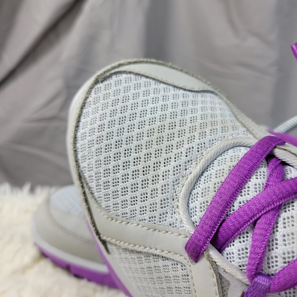 Nike Lunar Forever 2 Training Running Sneaker Women's Size 7.5 Gray Purple - Picture 6 of 16